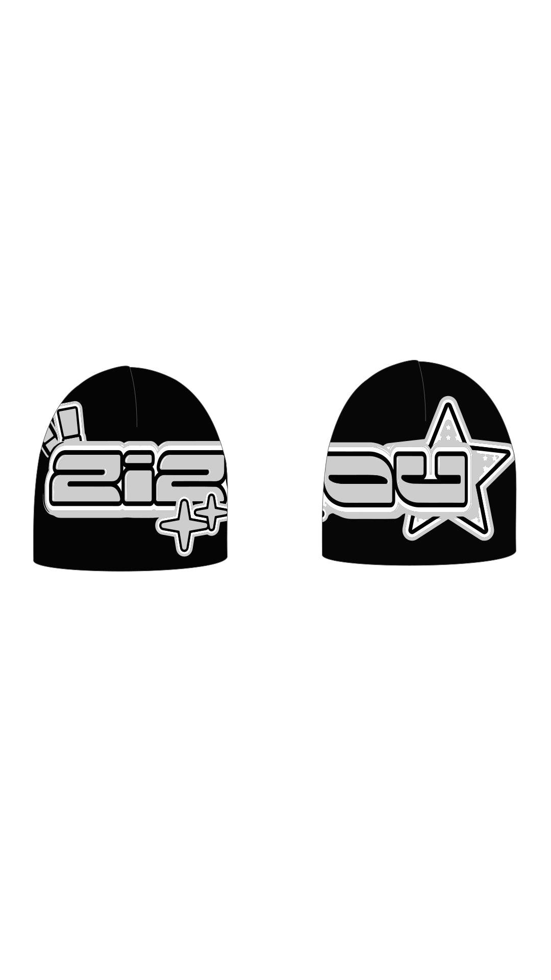 Black Superstar Beanie