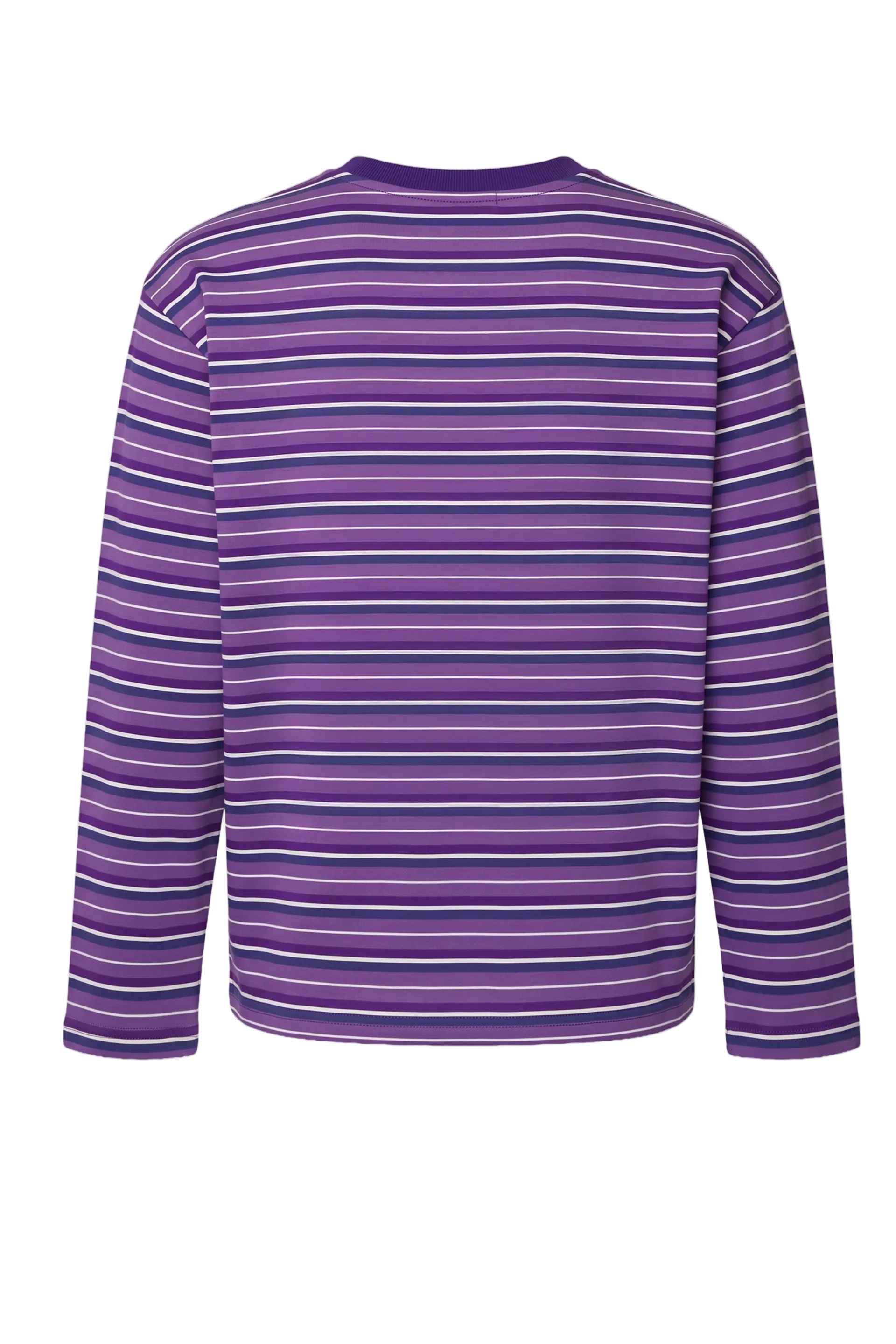 PURPLE STRIPED LONGSLEEVE