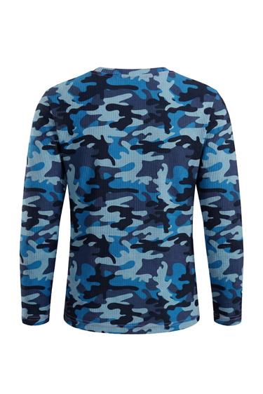 Blue Camouflage Longsleeve