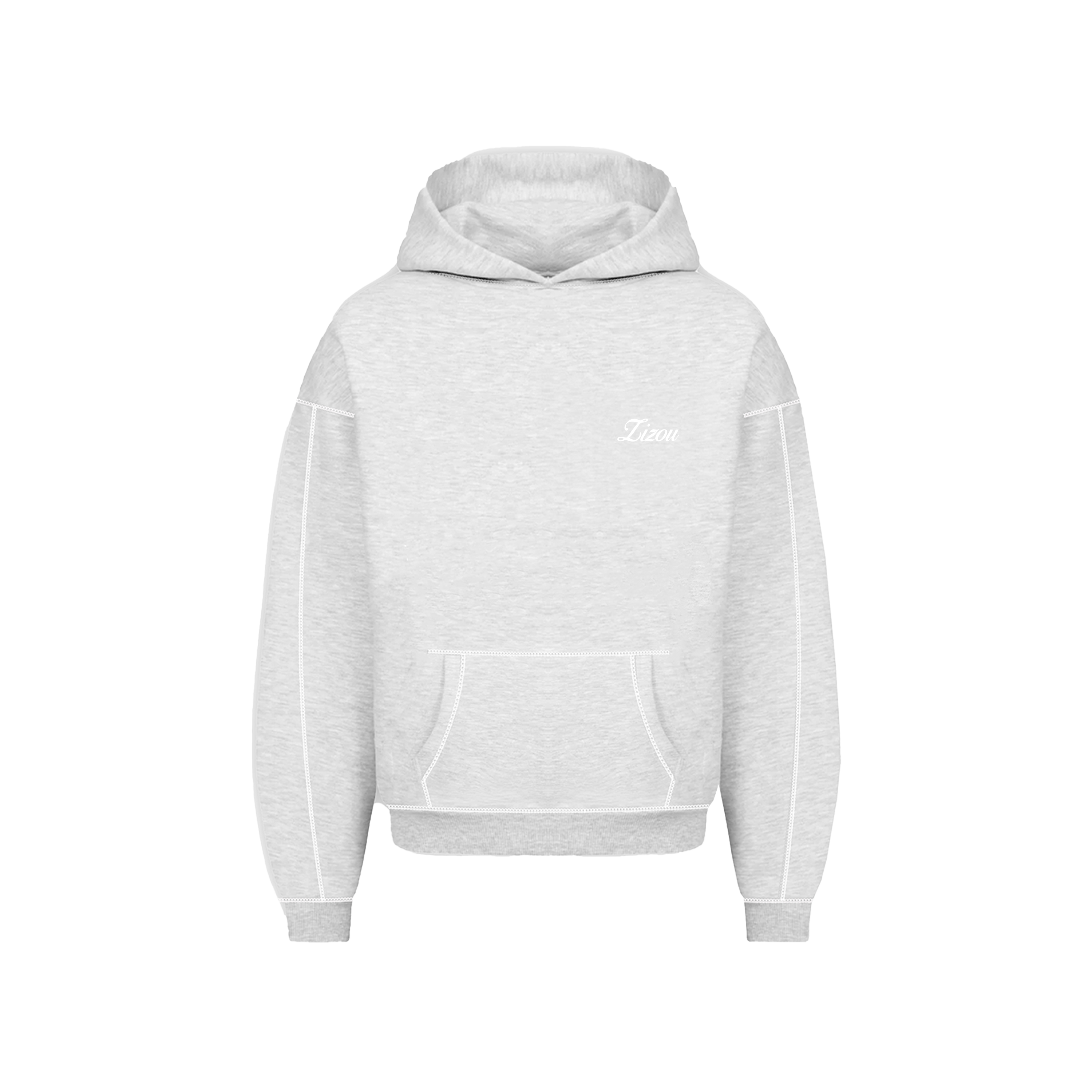 Light Grey Basic Hoodie